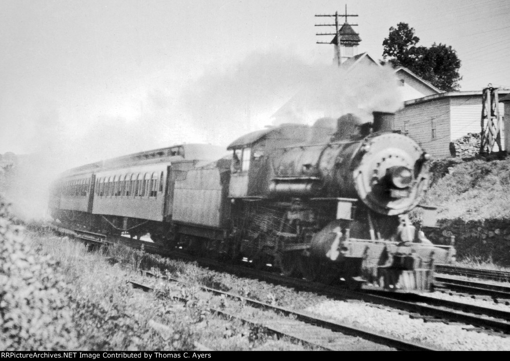 Old-Time Passenger Train, c. 1915